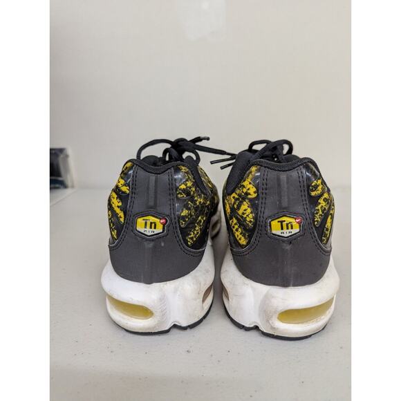 Nike Air Max Plus TN Womens Shoes Yellow Snakeskin CT1555 001 Running Size 10 - Picture 4 of 10